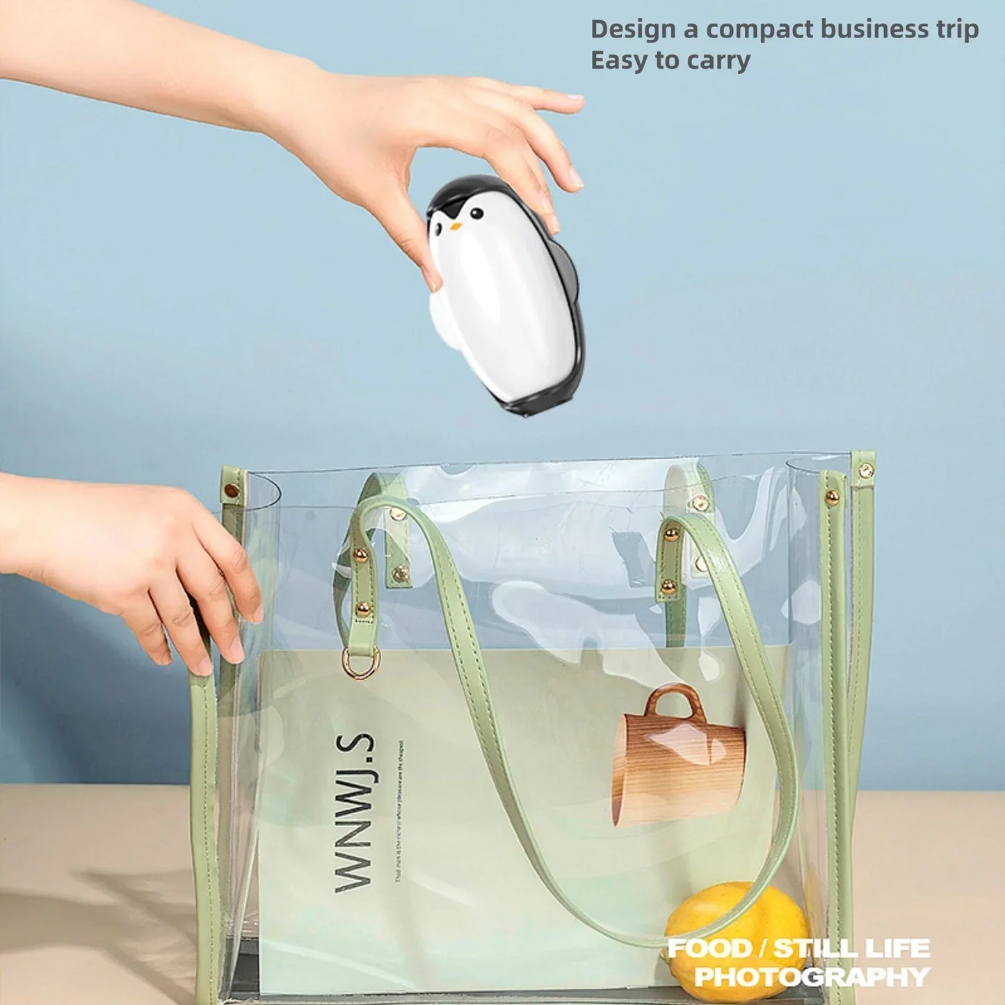 NEW Penguin Hair Remover Washable Household Drum Brush Portable Strong