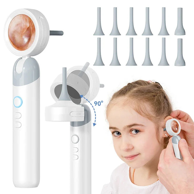 1.38'' Ear Camera Wit IPS Display and 1080P Camera Ear Check Portable