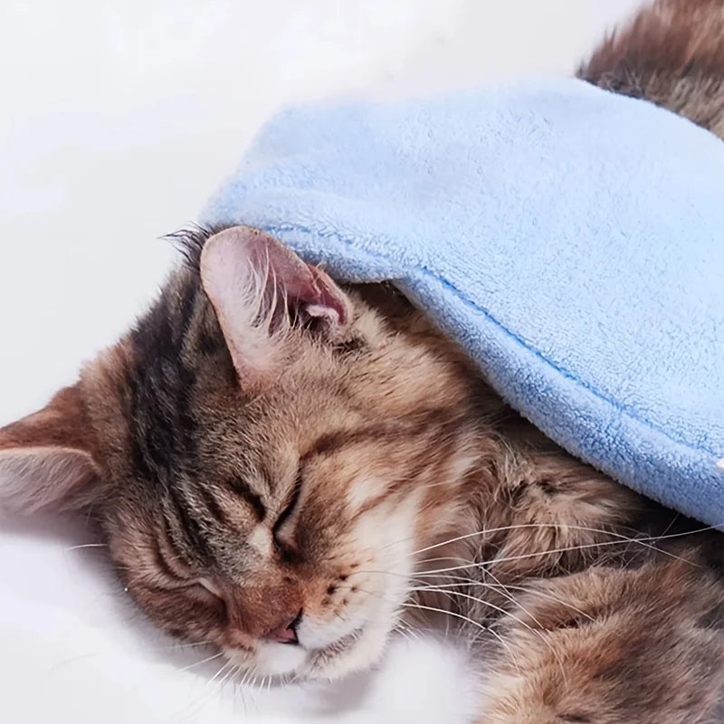 Quick-drying Dog Bath Gloves absorbent Pet Bath Towels for Small
