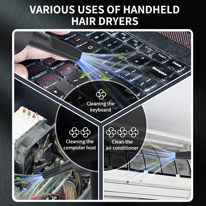 Handheld Car Vacuum Cleaner, 15000PA Portable Cordless, Dual use of