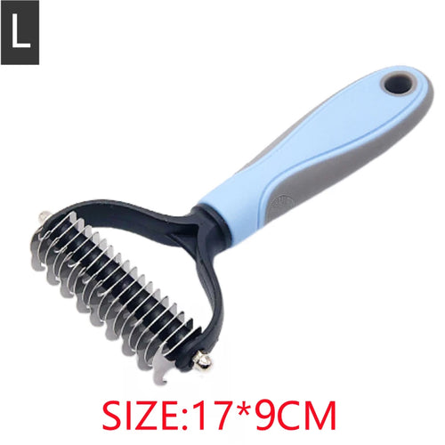 New Professional Pet Cat Hair Removal Comb Brush Dog Grooming Shedding