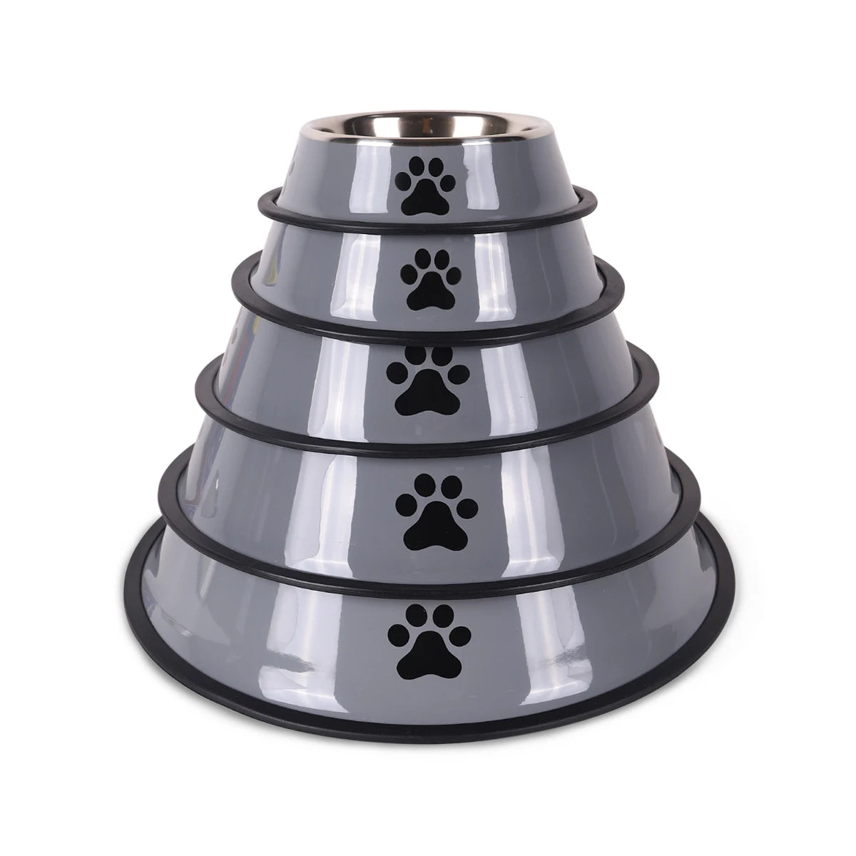 1PC Stainless Steel Pet Bowl Cat Bowl Dog Food Bowl