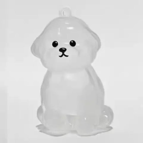  Transparent Dog Hair Storage Box Adorable Puppy Hair Memorial