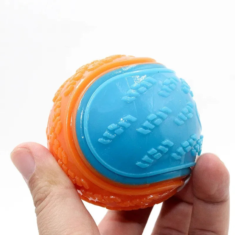 6Pcs Squeaky Balls Toys Dogs Interactive Toys TPR Dog Chew Toy for Dog
