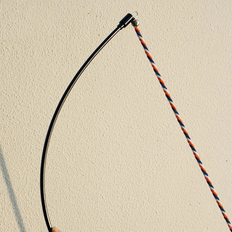 Cat Toy Interactive Teasing Rod with Rope for Cats to Chew and Chase