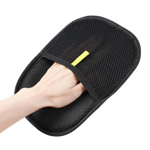 Pet Hair Removal Tool Reusable Static Removal Gloves, Double-Sided
