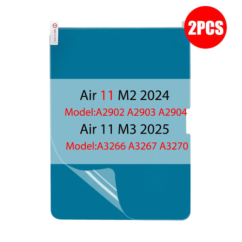 2Pcs Paper Feel Like Screen Protector for iPad Air 11 M2 M3 Pro 13 M4