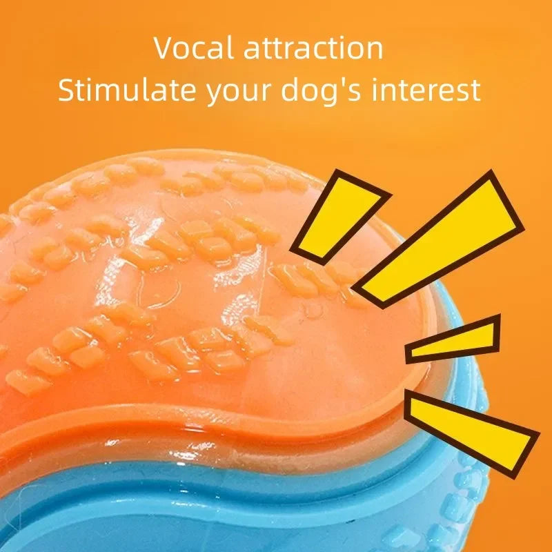 6Pcs Squeaky Balls Toys Dogs Interactive Toys TPR Dog Chew Toy for Dog