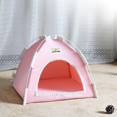 Foldable Cat House Pet Tent Four Seasons Universal Cat and Dog Pet