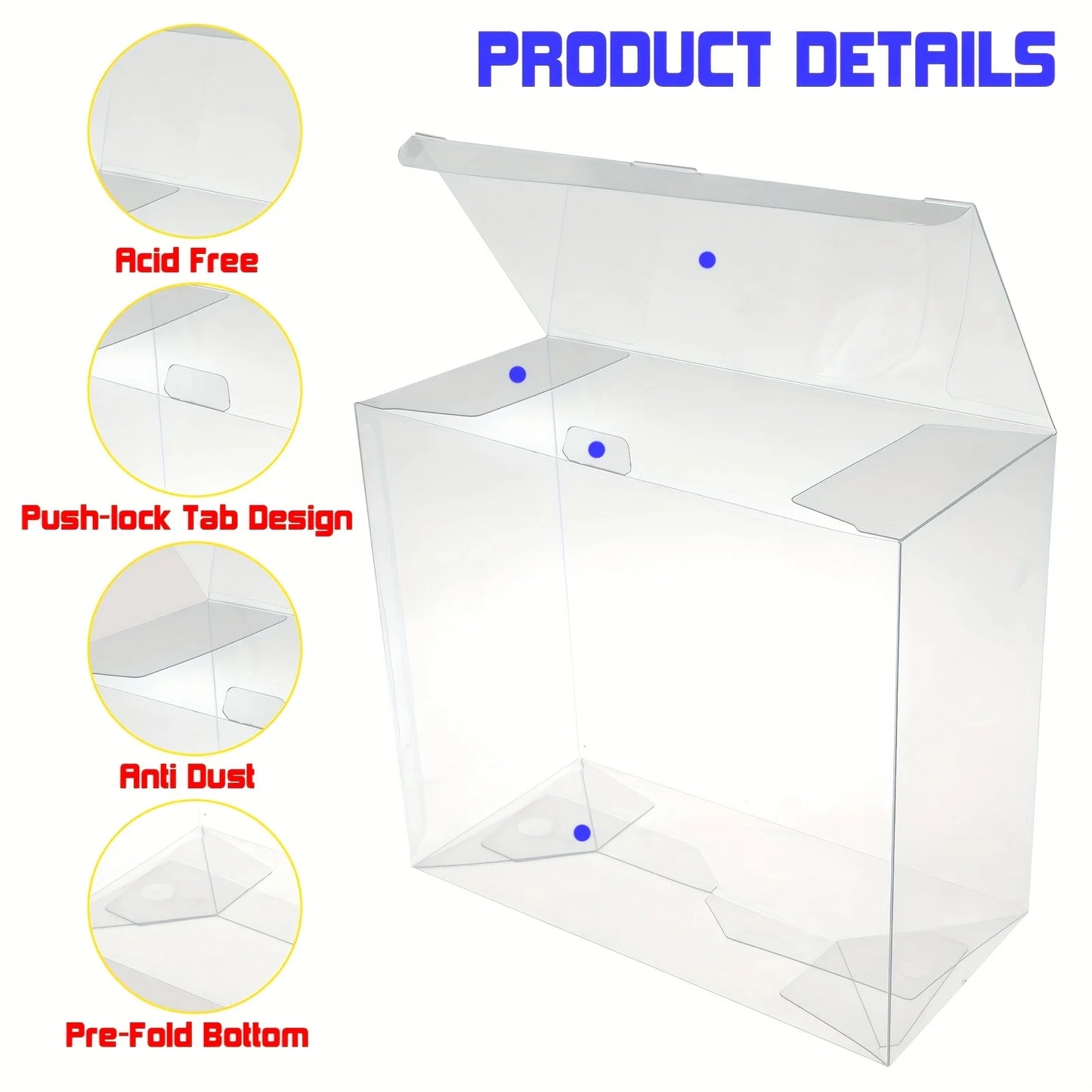 5/10 pcs ETB Plastic Protective Cases for Elite Trainer Box – 360°