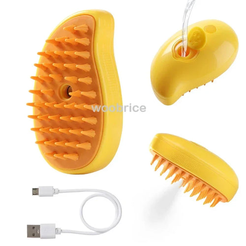 3 in 1 Pet Brush Cat Steam Brush Comb Dog Brush Electric Spray Cat
