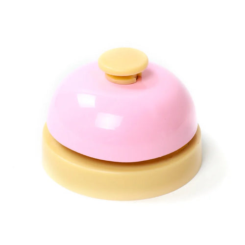 Table Order Bell Multi Color Handbell for Restaurant Kitchen Bar
