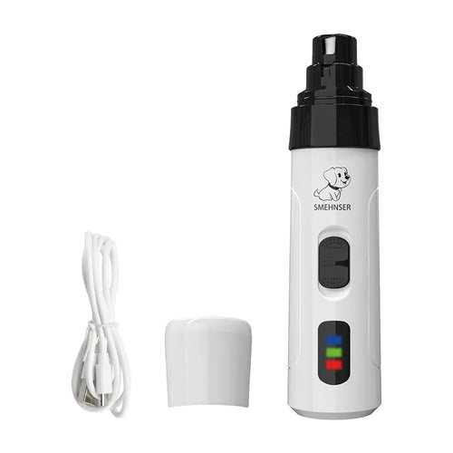 Electric Pet Nail Clipper USB Charging Dog Nail Grinder Portable Puppy
