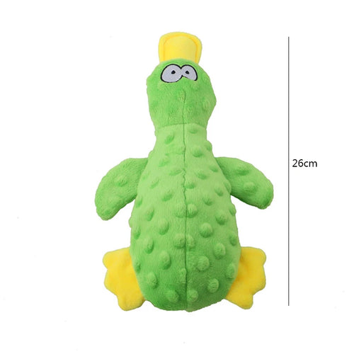 Cute Plush Duck Sound Toy Stuffed Squeaky Animal Squeak Dog Toy