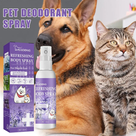 Lavender Oil Dog Deodorizer Spray Long Lasting Puppies Cats Dogs for