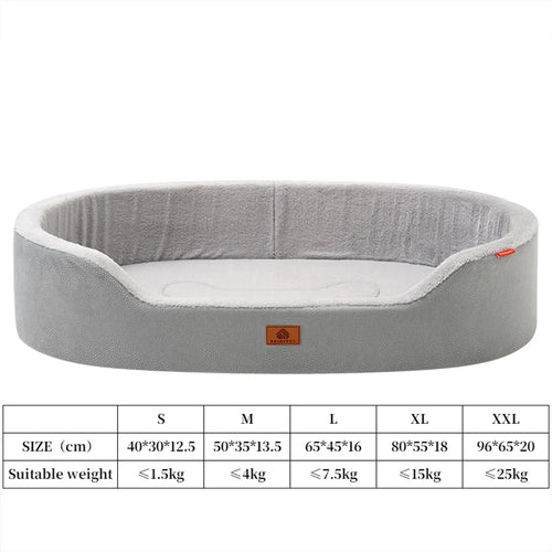 Dog Beds for Large Dogs, Winter Orthopedic Dog Bed for Medium Large
