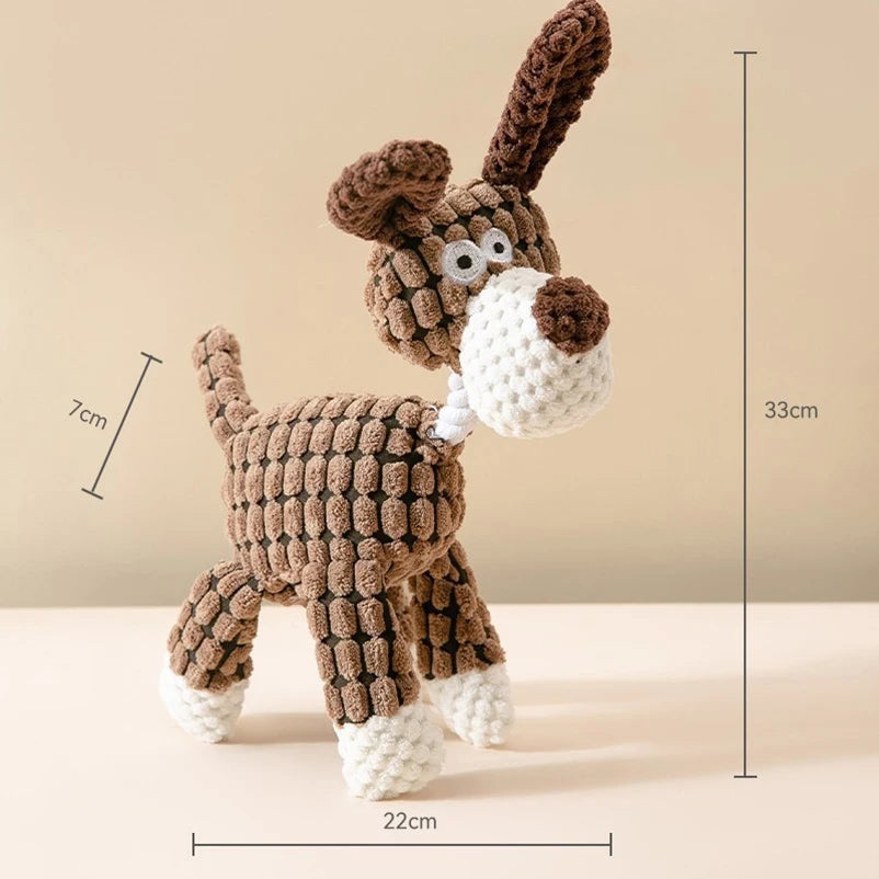 Hot new arrival pet cat dog sound toy cotton rope creative donkey
