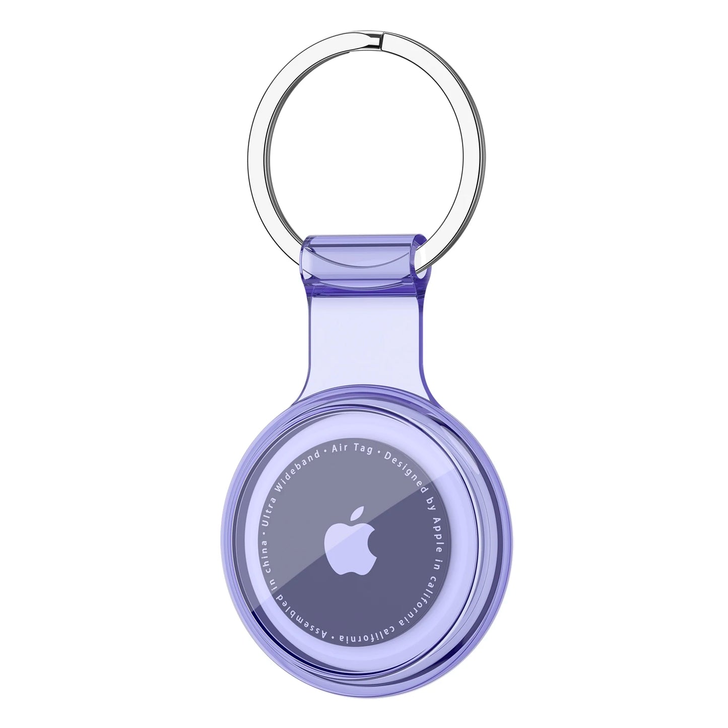 Waterproof Anti-lost Keychain Holder TPU Case for Apple Airtag Air Tag