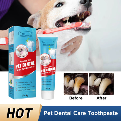 Pet Oral Care Toothpaste Dog Fresh Breath Mouth Deodorant Tartar