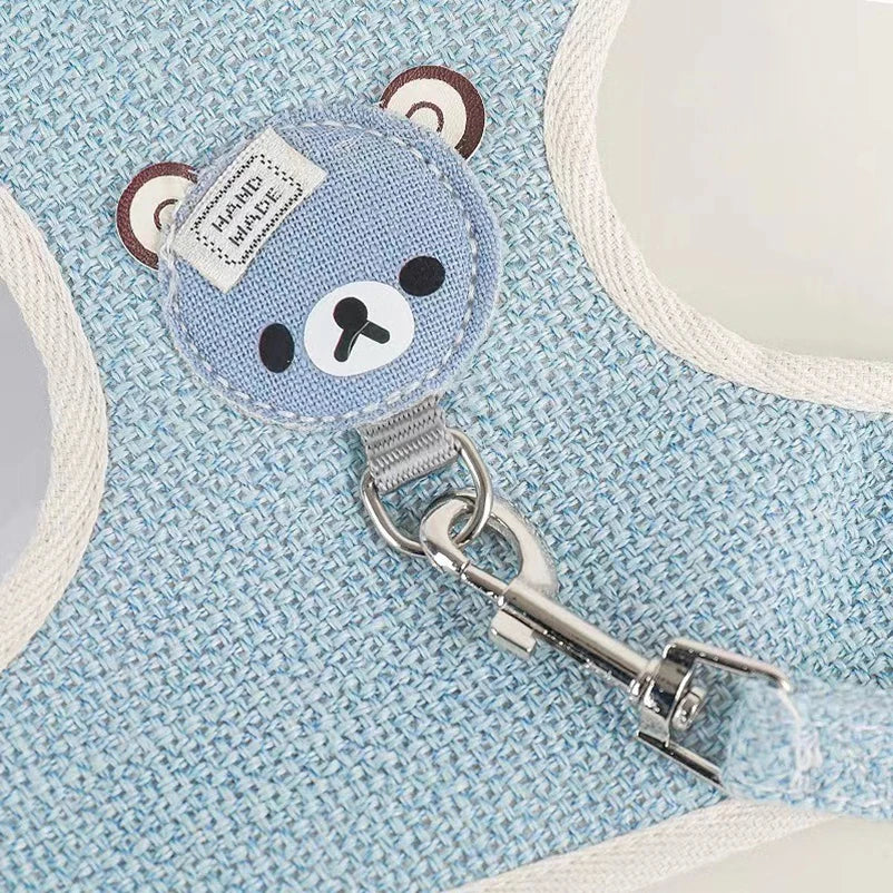 Dog leash Winnie the Pooh harness leash cat walking dog small dog
