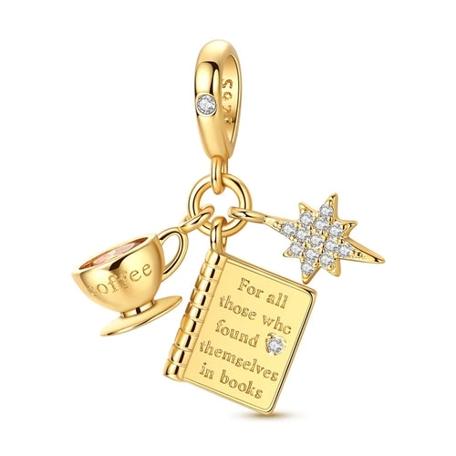 Hot 925 Sterling Silver Gold Charm Bead Pendant Cat Dog Pet Animal