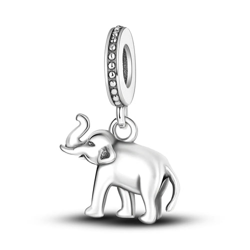 Silver Plated Travel Sunflower Lucky Charms Fit Original Pandora