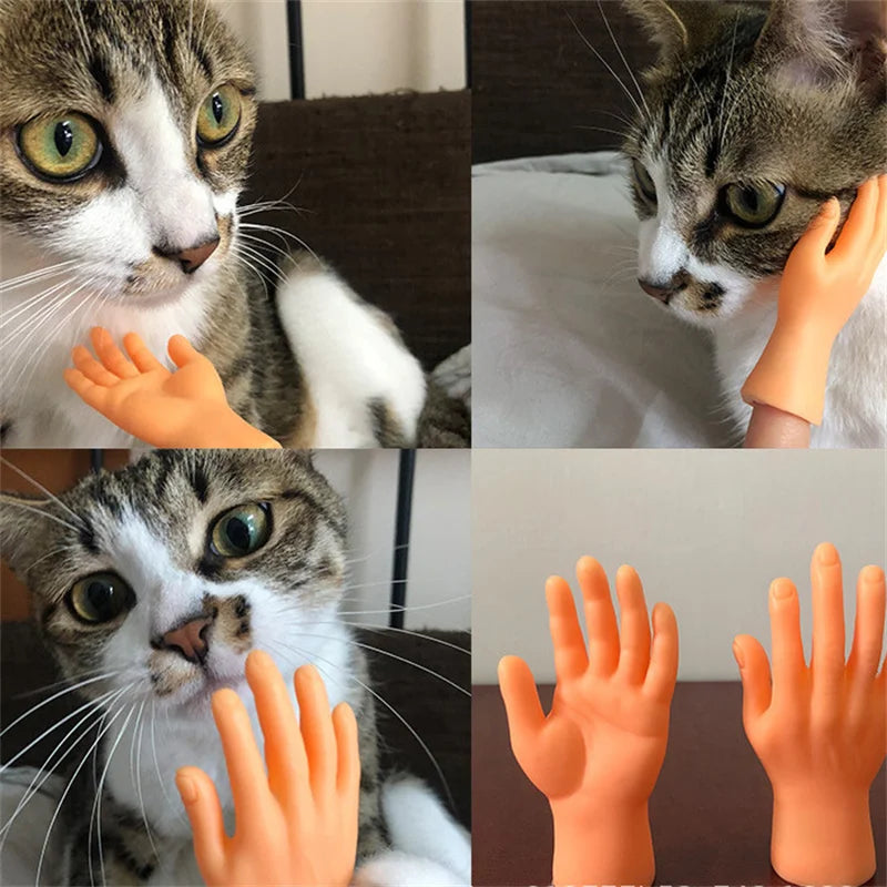 Children Noveltyfunny Mini Hand Creative Finger Fingertip Toys Teasing