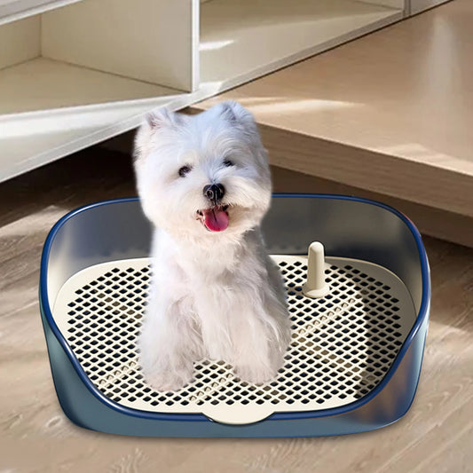 Pet Dog Toilet Portable Dog Potty Pan Trainer Litter Box Anti-Splash