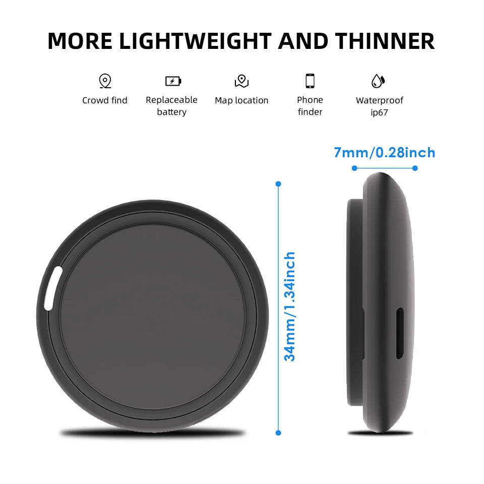 Smart GPS Tracker Tag Suitable For Apple iOS Airtag Anti Loss Locator