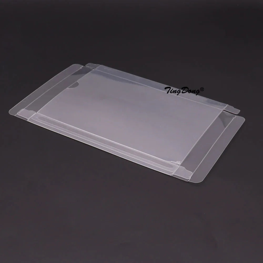 TingDong 10pcs Clear transparent box cover For PS5 For PS4 For PS3