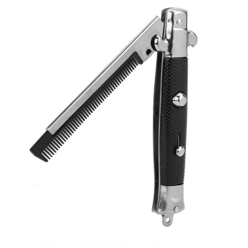 1Pc Folding Spring Comb Mens Womens Beauty Handmade Folding Pocket