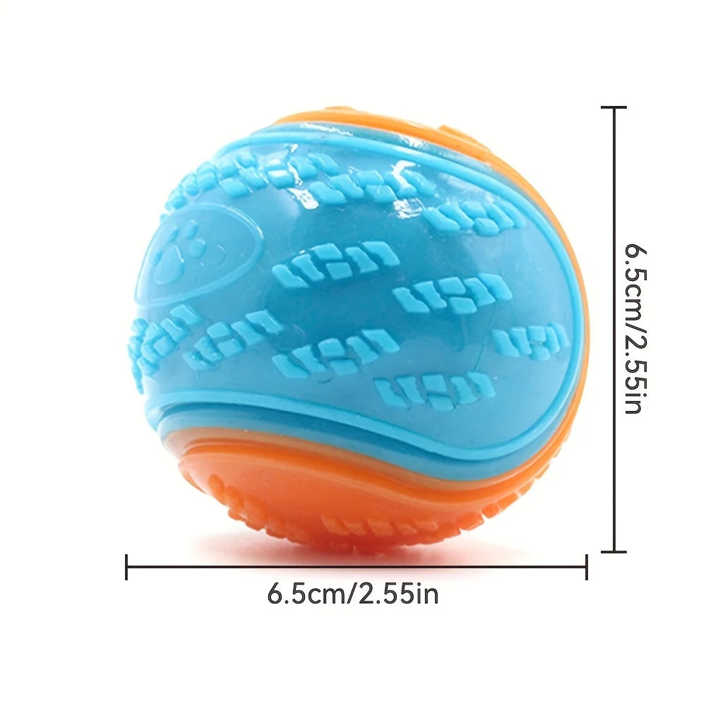1pc Dog Toy Durable Crew Ball Pet Grinding Teeth Toy For Dog