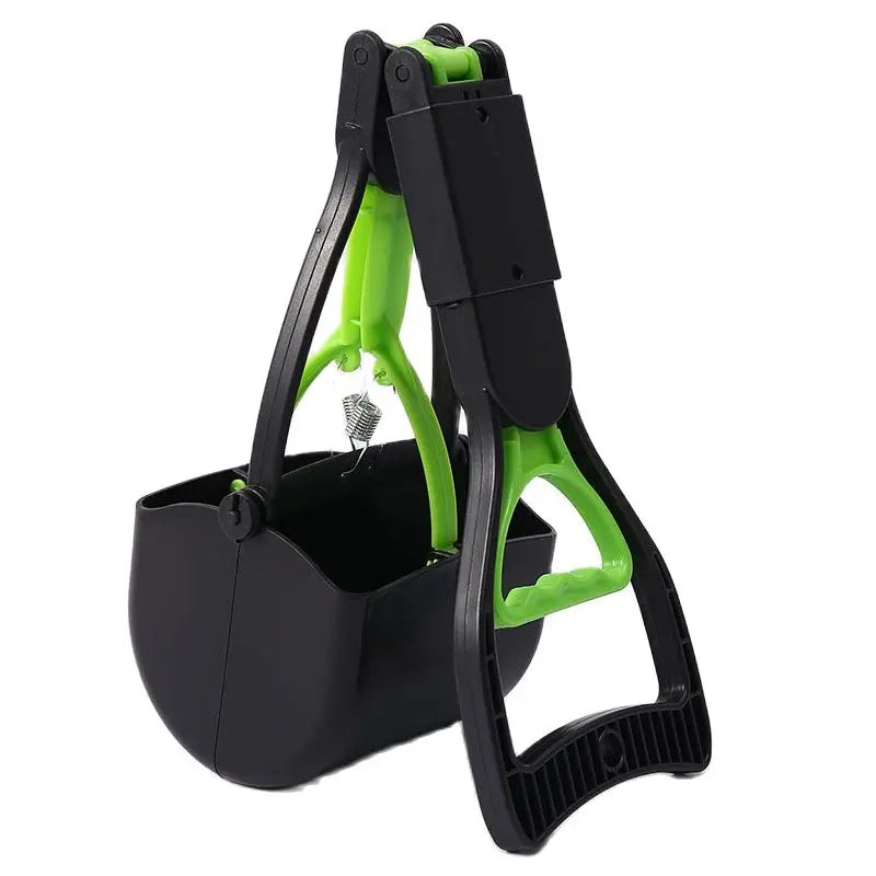 Pooper Scooper For Dog Jaw Clamp Heavy Duty Long Handle Poop Scooper