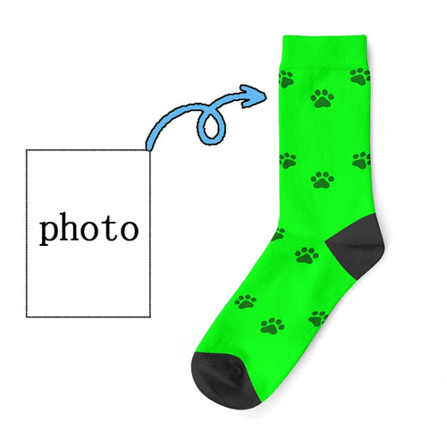Custom Socks Cat 3D Print Men/Women Socks Casual Funny Novelty DIY