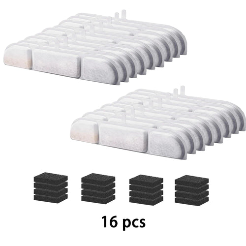 6/8/12/14/16PCS Activated Carbon Replacement Filters For Pet Automatic