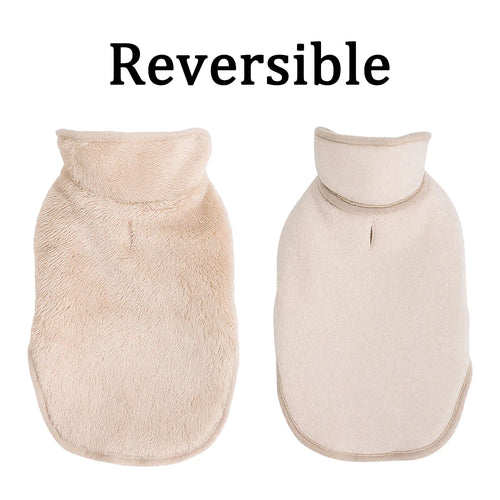 Cute Pet Jacket Coat Adjustable Soft High Neck Kitten Apparel