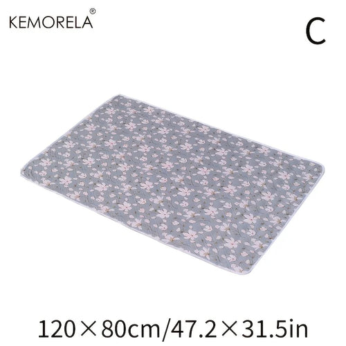 KEMORELA 1PC Washable Guinea Pig & Hamster Cage Mat - Super Absorbent