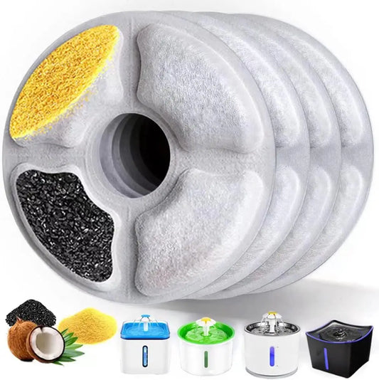 Replacement Filters for Cat Water Fountain Activated Carbon