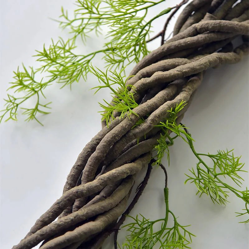 Artificial Ivy Vine Plants 39.37 Inches Pvc Fake Rattan Climbing Pets