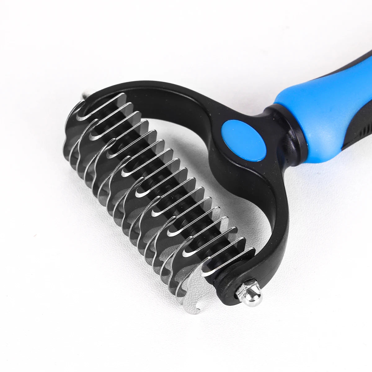 A Pet Double-sided Knot Comb Dog Comb Dog Comb Cat Beauty Hair Removal