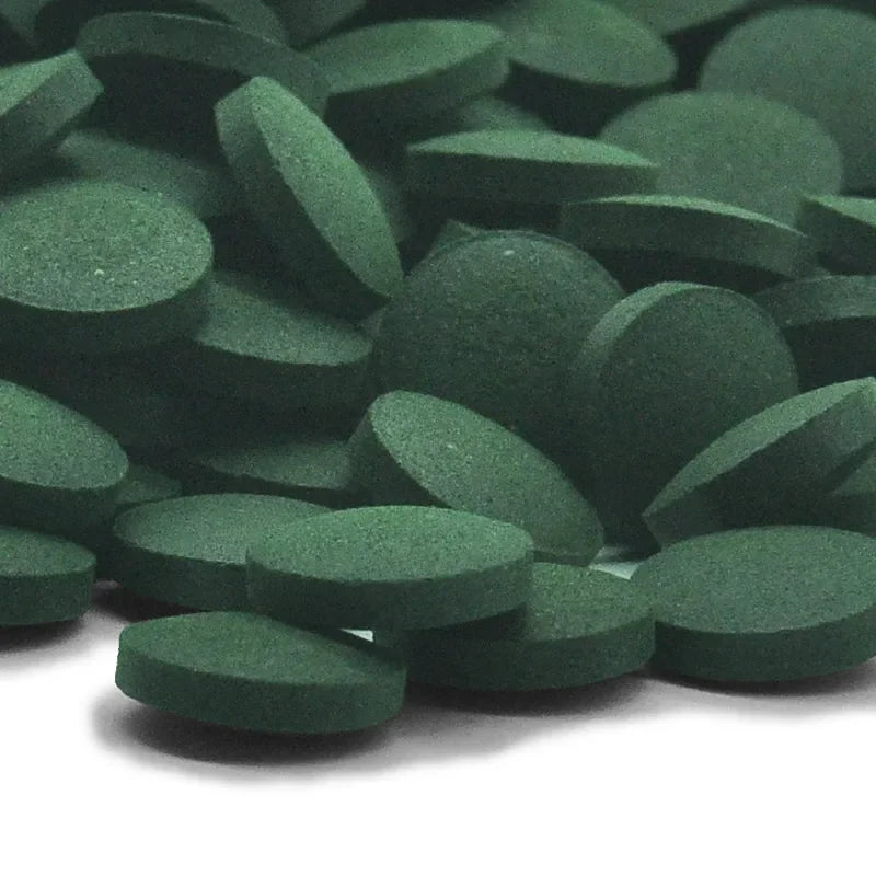 100pcs High Purity Spirulina Tablets Spiral Seaweed Enrichment