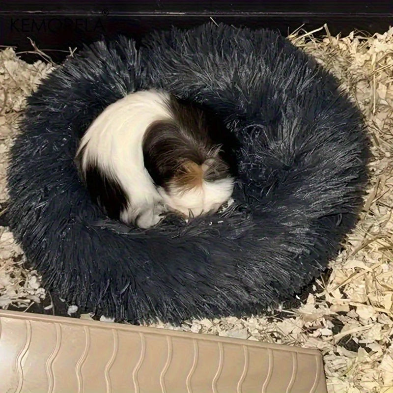1PCS Ultra-Soft Plush Pet Nest Cozy Warm Hamster Sleeping Bed Non-Slip