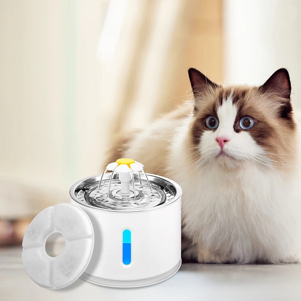 Pack of 8/12 Pet Water Fountain Filters Cat Dog Replacement Activated