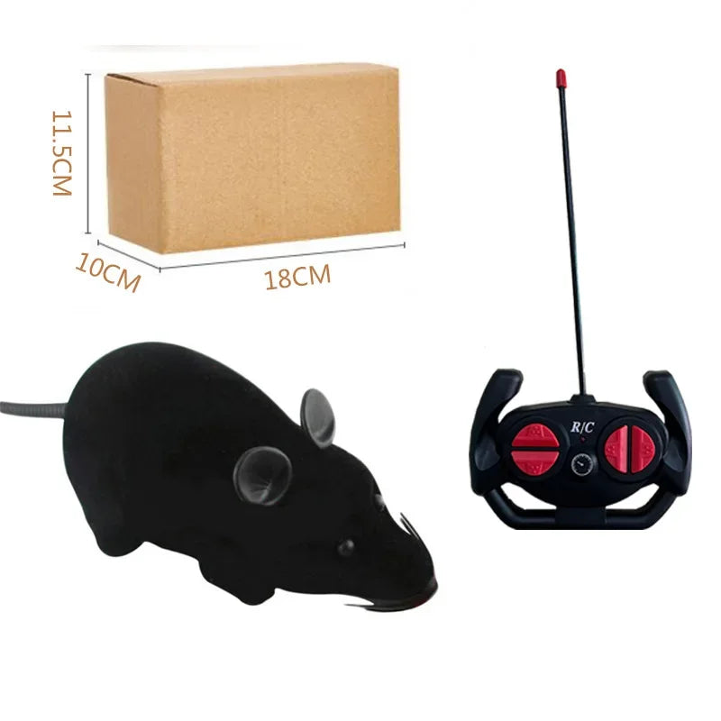 Robot Mouse Rat Funny Cat Toy with Remote Control Multicolor Mouse