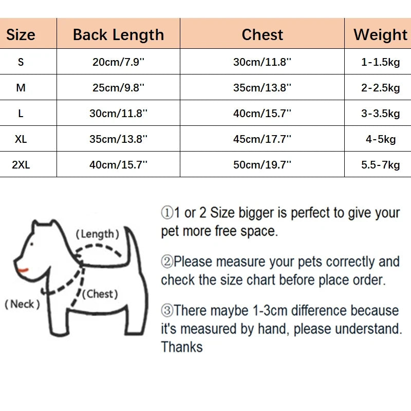 Winter Warm Dog Coat Soft Fleece Pet Clothes for Small Dogs Cats Cute
