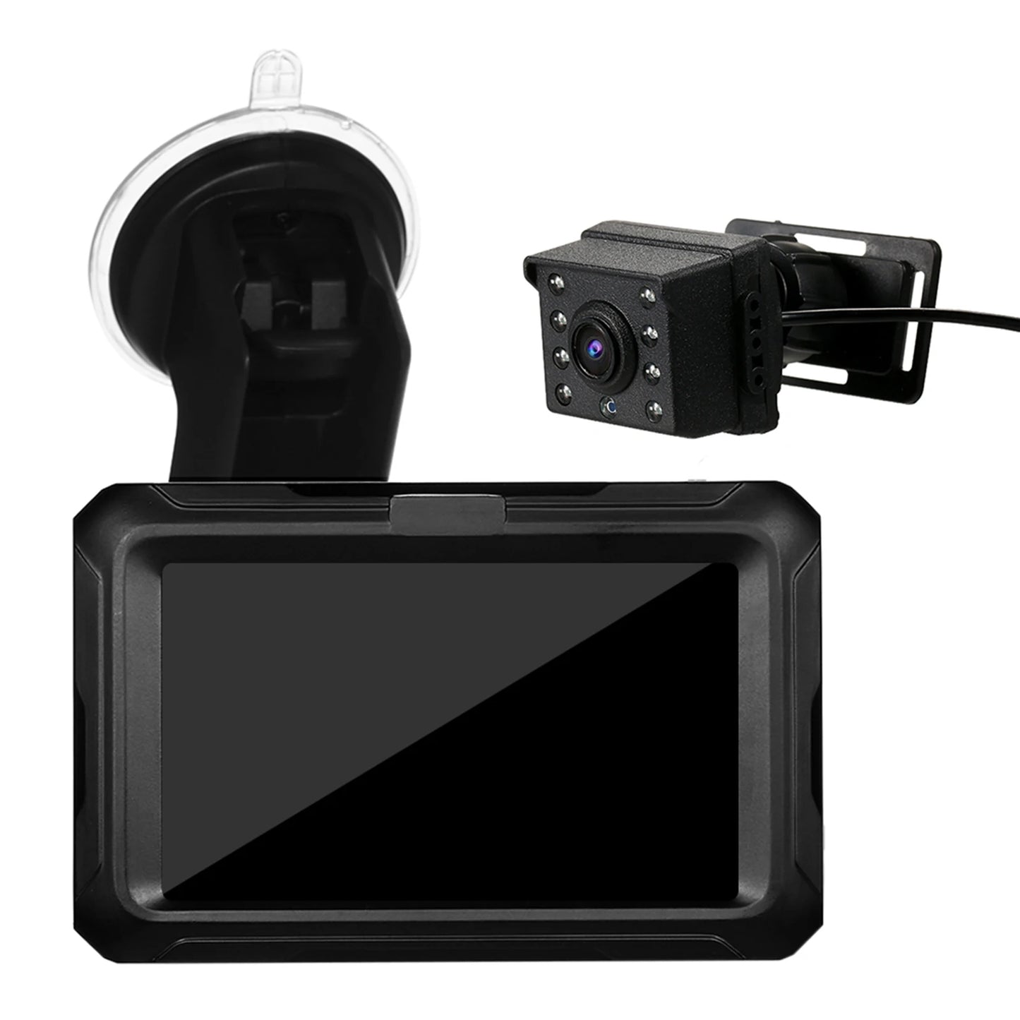 Rear View Monitor 4.3'' IPS Screen Baby Car Mirror Adjustable Wide