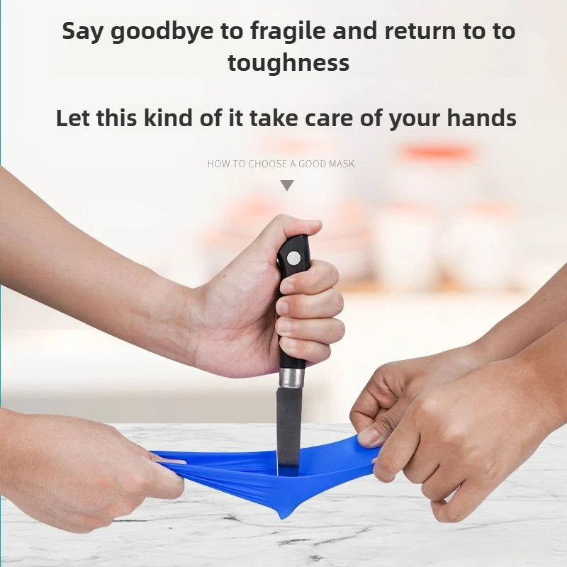 10/20/50/100PCS Blue Nitrile Gloves Disposable Waterproof Blue Gloves