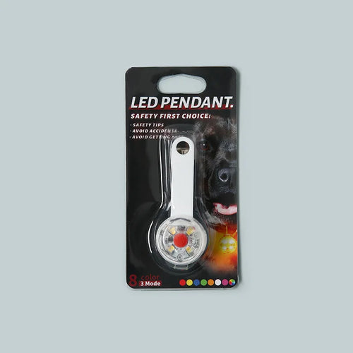 LED Pet Tracking Luminous Pendant Bright Ligh Dogs Collars Dog Wear