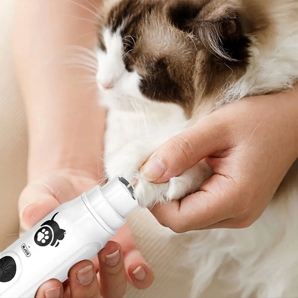 Pet Nail Grinder Electric Nail Trimmer Nail Clippers 3 Speed