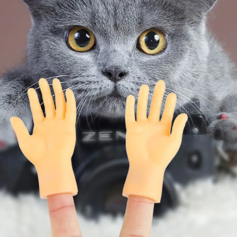 Children Noveltyfunny Mini Hand Creative Finger Fingertip Toys Teasing